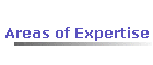 Areas of Expertise